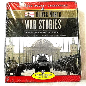War Stories: Operation Iraqi Freedom By Oliver North 2004 9 CD's Unabridged -New - Picture 1 of 3