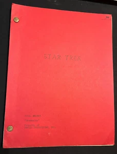 STAR TREK TOS "Obsession" 1967 S2 E13 REVISED FINAL DRAFT VINTAGE TV SCRIPT RARE - Bild 1 von 8