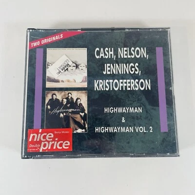The Highwaymen - Vol. 1 & 2 (CD, German Import Fatbox) Kristofferson, Cash - Image 1 of 4