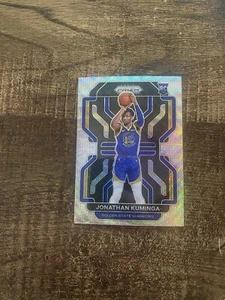 2021-22 Panini Prizm Prizms Silver Wave #307 Jonathan Kuminga RC - Picture 1 of 1