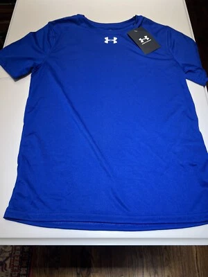 Under Armour Youth Locker 2.0 Shirt, YMD/JM/M, Royal Blue, NWT - Image 1 of 3