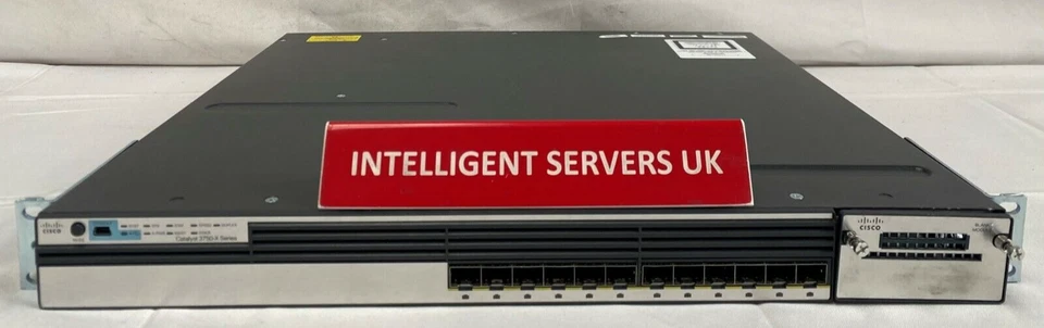 Cisco Catalyst WS-C3750X-12S-E 12x SFP Gigabit Ethernet Port Switch - Image 1 of 2