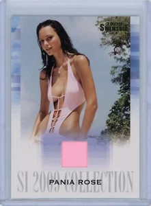 PANIA ROSE 2009 SPORTS ILLUSTRATED SI SWIMSUIT #PR/M PINK BIKINI RELIC CARD - Picture 1 of 2