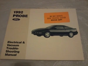 1992 FORD PROBE  ELECTRICAL/ VACUUM TROUBLESHOOTING MANUAL - Bild 1 von 3