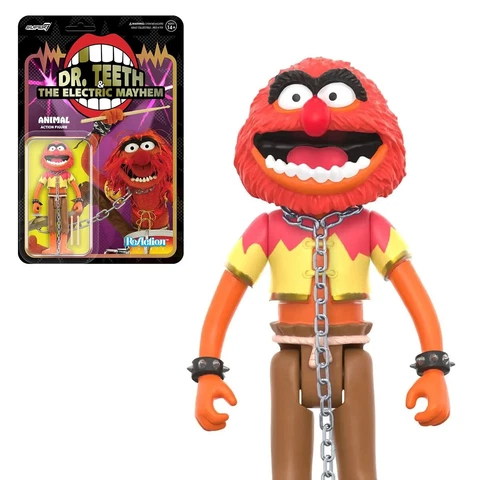 Animal Dr. Teeth The Muppets Super 7 Reaction Action Figure Cover