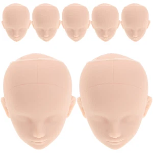 10 Pcs Make-up-Puppenkopf Kind Puppenzubehör Selber Machen Haar Mannequin - Bild 1 von 12