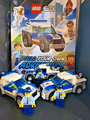 3x LEGO City Police Car / Police Officer  11936 Building Toy Set for Kids 70 pcs - Image 1 of 3
