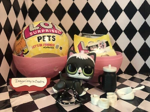 LOL Surprise Series 3 Wave 1 Pets FRESH FELINE New Complete Cat Kitty Kitten - Picture 1 of 2