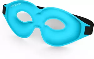 Cold Gel Eye Mask, Cooling Eye Ice Pack for Puffiness, Reusable Cold - Picture 1 of 12