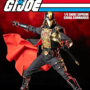ThreeZero 3A G.I.JOE Snake Supreme Cobra Commander 1/6 Scale Action Figure Model - Picture 1 of 9