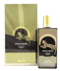 African Leather by Memo Paris 2.53 oz Eau de Parfum Spray Unisex New DAMAGED Box - Picture 1 of 5