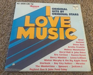 1976 Ronco Presents I Love Music LP - Original Hits by Original Stars - SEALED - Picture 1 of 3