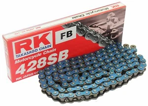 RK Set Cadenas Reforzado Azul Suzuki Tu 125 XT Año Fab. 99 - Imagen 1 de 1