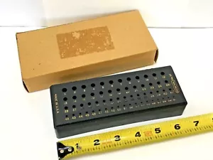 BLOCCO PUNTE TRAPANO HARDWARE GENERALE MFG. CO NY - Foto 1 di 6