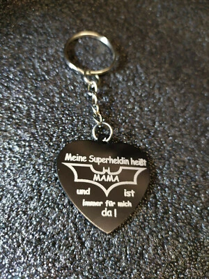 Anhänger Mama Liebe Mutter Herz Gravur Muttertag Geschenk Baby Mothers Day Love - Bild 1 von 4