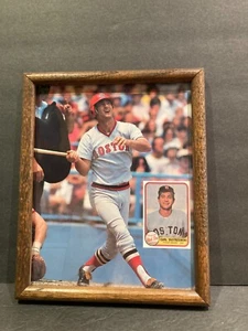 Carl Yastrzemski Boston Red Sox Framed 1989 Beckett Photo Print 8x10 - Picture 1 of 3