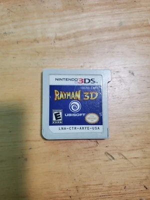 Rayman 3D (Nintendo 3DS, 2011) Cartridge Only Platformer Game  Tested - Image 1 of 2
