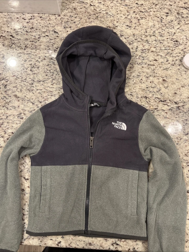 North face Youth Fleece Full zip Hoodie Size XS - Image 1 of 2