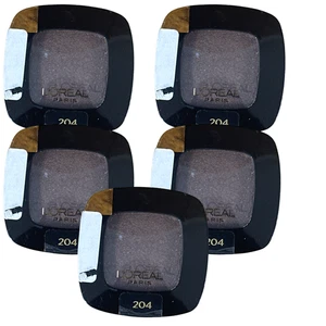 Confezione da 5 ombretti L'Oreal Colour Riche #204 fumo di quarzo 0,12 oz nuovi - Foto 1 di 2