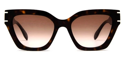 Gafas de sol Alexander McQueen AM0398S Habana marrón degradado 53 nuevas 100 % auténticas Foto 1 de 4