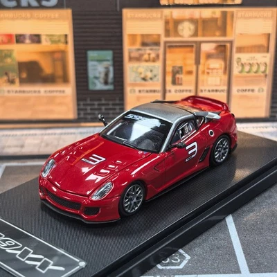 Modellino Rhino RM scala 1/64 Ferrari 599 modellino auto pressofuso collezione regalo - Immagine 1 di 4