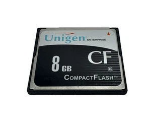 Unigen 8GB compactflash cf card - Picture 1 of 1