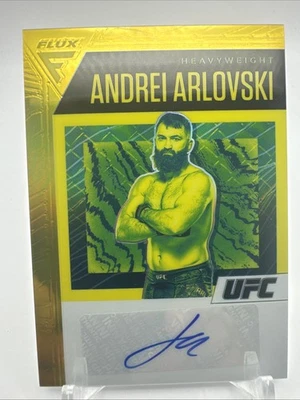 Andrei Arlovski 2021 Flux Gold Auto 6/10 UFC- 345 - Image 1 of 2