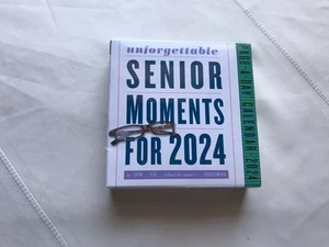 Senior Moments for 2024 Daily Wisdom w/ us Older Dudes In Mind Sayings and NIB - Picture 1 of 7