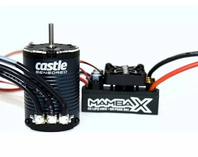 Castle Creations 010-0155-08 - Combo ESC/motor sin escobillas con sensor Mamba X WP Foto 1 de 2