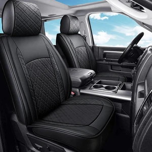 Dodge Ram 1500 Seat Covers Full Set 2500 3500 Crew Quad Cab 2009-2025 2026 - Wat - Imagen 1 de 12