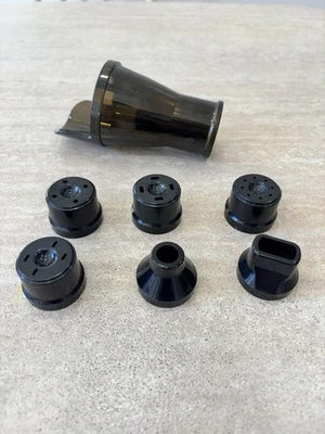 Adaptador Omega Cono en Blanco y 6 Boquillas Repuesto 8007 8008 Foto 1 de 4