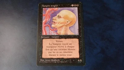 MTG – Carte Magic - Vampire sengien - 3ème édition Bords Noirs (FBB) - EX/LP - Photo 1/2