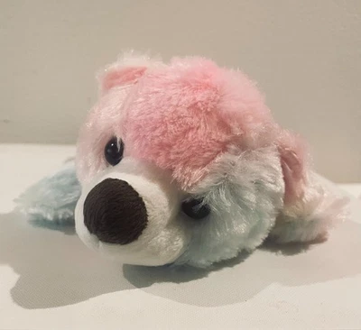 Kawaii плюшевый медведь карандаш чехол молнии мешок пастель розовый синий Японии - Изображение 1 из 4