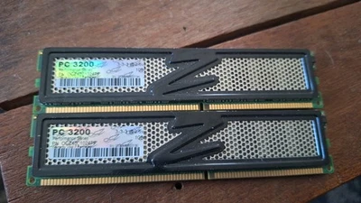 OCZ4001024PF OCZ Tech 1024MB 2X1GB DDR1 PC3200 MEMORY QTY 2 - Image 1 of 4