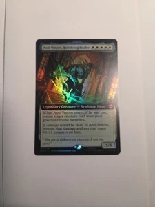 MTG- Anti-Venom, Horrifying Healer (Extended Art) (FOIL) Spiderman Magic -mythic - Picture 1 of 2
