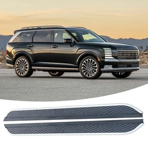 2Pcs Pedal Side Step Running Board Nerf Bar Fits For Hyundai Palisade LX3 2026 - Picture 1 of 8