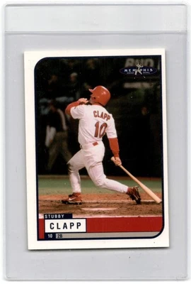 1999 Memphis Redbirds Stubby Clapp Rookie Memphis Redbirds #2 - Image 1 of 2