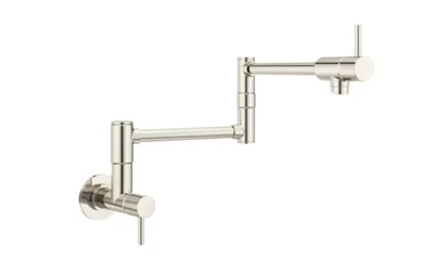 Grifo de llenado de olla de cocina de montaje en pared Pfister Lita GT533-PFD níquel pulido NUEVO Foto 1 de 4