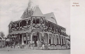 Samoa - APIA - The courthouse decorated on the German Emperor's Day - Publ. J.C. - Picture 1 of 2