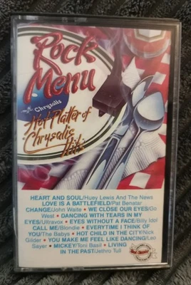 Rock Menu - Hot Platter Of Chrysalis Hits (Cassette Tape) Foto 1 de 2