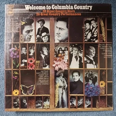 Welcome To Columbia Country (Columbia ‎– CWS-2) Johnny Cash Flatt Scruggs  - Image 1 of 2
