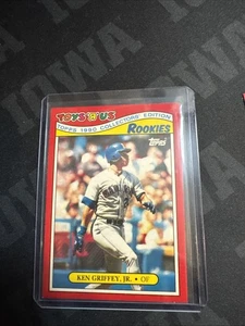 1990 TOYS R US ROOKIES KEN GRIFFEY JR BASEBALLKARTE. Selten - Bild 1 von 6