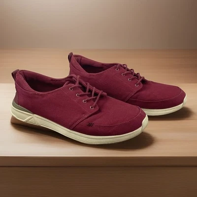 Zapatos Reef Rover para hombre 13 mocasines bajos de lona sin cordones Res Foto 1 de 4