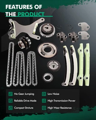 Timing Chain Kit NGC For 2003-2008 Dodge Ram 1500 Durango Dakota Jeep 4.7L SOHC - Image 1 of 4