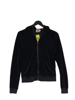 Juicy Couture Women's Hoodie L Blue Polyester with Cotton Full Zip - Image 1 of 4