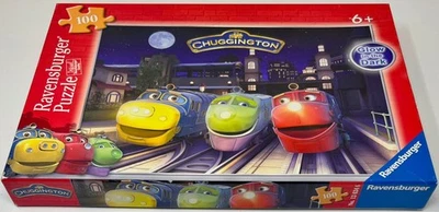 Rompecabezas Ravensburger - Chuggington - Fin del día - 100 piezas - 2011 - Completo Foto 1 de 4