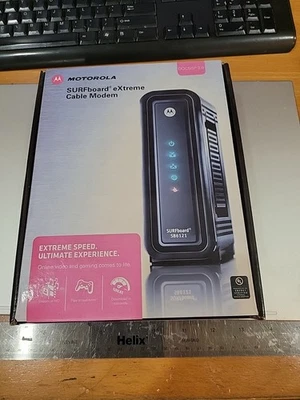 Motorola SURFboard Extreme Cable Modem SB6121 DOCSIS 3.0, New Open Box - Image 1 of 4