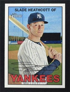 2016 Topps Heritage #288 Slade Heathcott - NM-MT