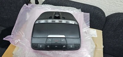 MERCEDES BENZ W205 C205 W253 X253 INTERIOR ROOF LIGHT PANEL BLACK A0009008407 - Image 1 of 4