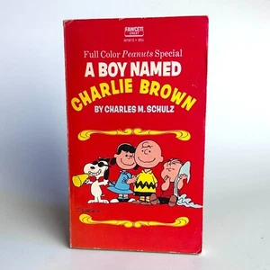 A Boy Named Charlie Brown 1971 Full Color Peanuts Special - Vintage Hardcover - Bild 1 von 3